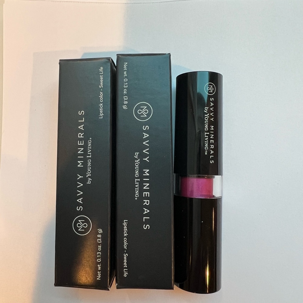- TWO SAVVY MINERALS by Young Living lipstick sweet life